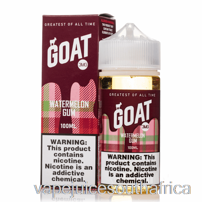 Vape Pods Watermelon Gum - Goat E-Liquid - 100Ml 6Mg